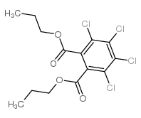 Tetrachlorophthalicaciddi-n-propylester structure, CAS 6928-67-2