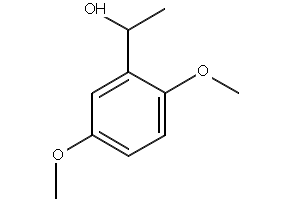 1-(2,5-Dimethoxyphenyl)ethanol structure, CAS 41038-40-8