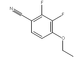 2,3-Difluoro-4-cyanophenetole structure, CAS 126162-96-7