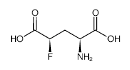 L-ERYTHRO-4-FLUORO-GLUTAMICACID structure, CAS 32563-24-9