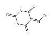 5-Hydroxyiminobarbituricacid structure, CAS 87-39-8