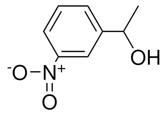 1-(3-NIitrophenyl)ethanol structure, CAS 5400-78-2