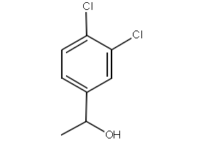 1-(3,4-Dichlorophenyl)ethanol structure, CAS 1475-11-2