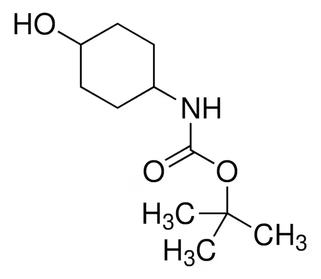 4-(Boc-amino)cyclohexanol structure, CAS 224309-64-2