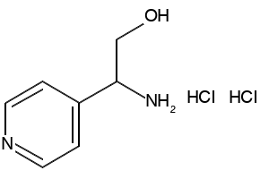 2-Amino-2-(4-pyridyl)ethanolDihydrochloride structure, CAS 1220039-63-3