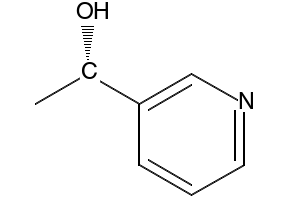 (S)-1-(3-Pyridyl)ethanol structure, CAS 5096-11-7