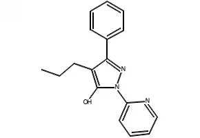 4-(1-Phenethyl-3-phenyl-propyl)-pyridine structure, CAS 2057-47-8