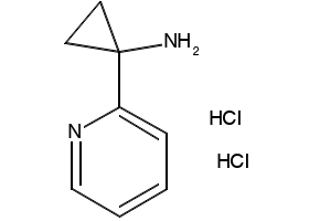 1-(2-Pyridyl)cyclopropylamineDihydrochloride structure, CAS 1215107-39-3