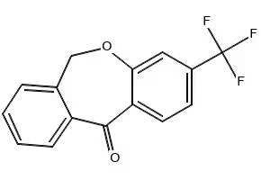 3-Fluorodibenz[b,e]oxepin-11(6H)-one structure, CAS 114312-48-0