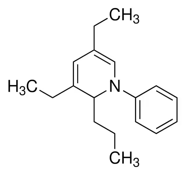 3,5-Diethyl-2-N-propylpyridine structure, CAS 4808-75-7