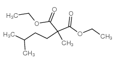 Diethyl2-Isopentyl-2-methylmalonate structure, CAS 121823-85-6
