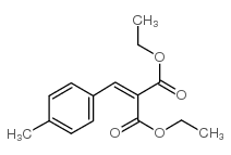 Diethyl2-[(4-methylphenyl)methylenemalonate structure, CAS 14111-33-2