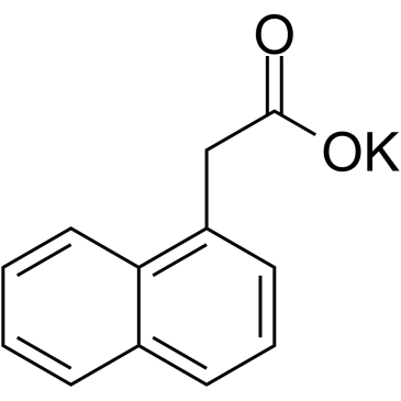 1-Naphthylaceticacidpotassiumsalt structure, CAS 15165-79-4