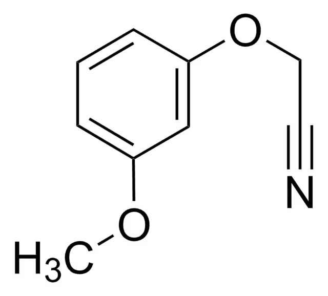 2-(3-Methoxyphenoxy)acetonitrile structure, CAS 50635-23-9