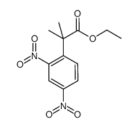 Ethyl2-(2,4-Dinitrophenyl)-2-methylpropanoate structure, CAS 1256633-16-5