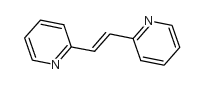 2,2'-Vinylenedipyridine structure, CAS 1437-15-6