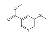 Methyl5-(Methylthio)nicotinate structure, CAS 74470-43-2