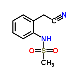 2-(Methylsulfonamido)phenylacetonitrile structure, CAS 36268-70-9