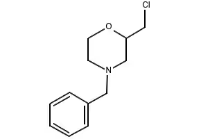 4-Benzyl-2-(chloromethyl)morpholineHydrochloride structure, CAS 75584-86-0