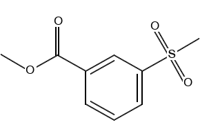 Methyl2-Methyl-3-(methylsulfonyl)benzoate structure, CAS 1256633-15-4