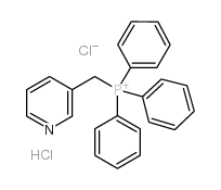 3-Pyridylmethyl-triphenylphosphoniumchloridehydrochloride structure, CAS 34377-83-8