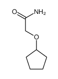 2-(Cyclopentyloxy)acetamide structure, CAS 855929-18-9