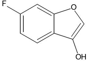 6-Fluorobenzofuran-3(2H)-one structure, CAS 351528-80-8