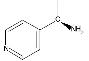 (R)-1-(4-Pyridyl)ethylamine structure, CAS 45682-36-8