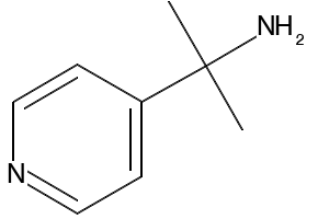 2-(4-Pyridyl)-2-propylamine structure, CAS 566155-76-8