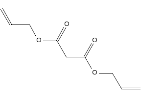 Diallylmalonate structure, CAS 1797-75-7