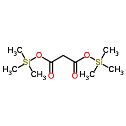 Malonicacidbis(trimethylsilyl)ester structure, CAS 18457-04-0