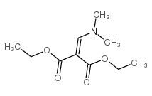 Diethyldimethylaminomethylenemalonate structure, CAS 18856-68-3