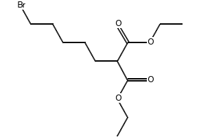 Diethyl(5-bromopentyl)malonate structure, CAS 1906-95-2