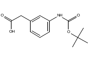 MethylN-Boc-3-aminophenylacetate structure, CAS 1256633-22-3