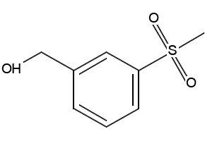 3-(Methylsulfonyl)benzylAlcohol structure, CAS 220798-39-0