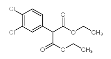 Diethyl2-(3,4-dichlorophenyl)malonate structure, CAS 28751-26-0