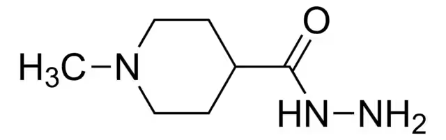 1-Methylpiperidine-4-carbohydrazide structure, CAS 176178-88-4