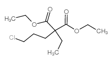 Diethyl2-(3-chloropropyl)-2-ethylmalonate structure, CAS 32821-60-6