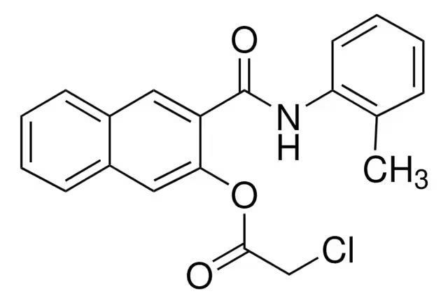 3-Hydroxy-2-naphthoic-o-toluididechloroacetate structure, CAS 35245-26-2