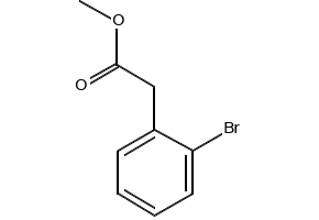 Methyl2-(2-Bromophenyl)Acetate structure, CAS 57486-69-8