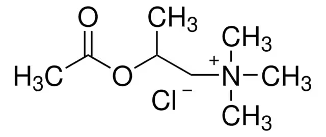 Acetyl-2-methylcholinechloride structure, CAS 62-51-1