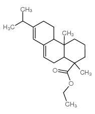 Abieticacidethylester structure, CAS 631-71-0