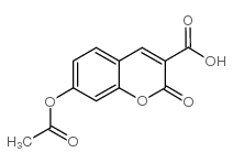 3-Carboxyumbelliferylacetate structure, CAS 81017-23-4