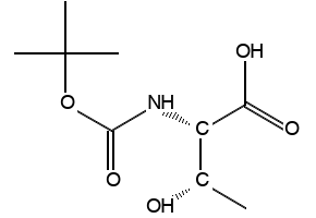 Boc-L-ThreonineDCHA structure, CAS 23082-30-6