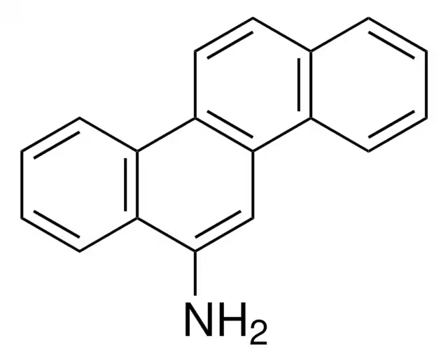 Aminochrysene structure, CAS 2642-98-0
