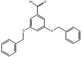 3,5-Dibenzyloxybenzoicacid structure, CAS 28917-43-3
