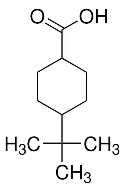 4-tert-Butylcyclohexanecarboxylicacid structure, CAS 5451-55-8