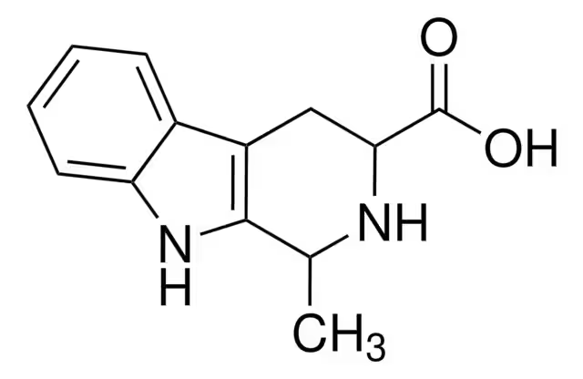 1,2,3,4-Tetrahydroharman-3-carboxylicacid structure, CAS 5470-37-1