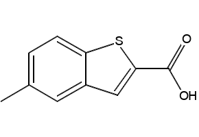 5-Methyl-1-Benzothiophene-2-CarboxylicAcid structure, CAS 1505-62-0