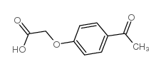 4-Acetylphenoxyaceticacid structure, CAS 1878-81-5